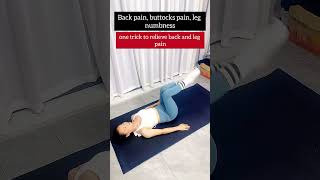 Back pain buttocks pain leg numbness taich qigong [upl. by Danna420]