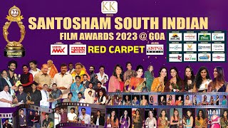 LIVE Santosham South Indian Film Awards 2023 RED CARPET Santoshamawards Santoshamsuresh [upl. by Volotta300]