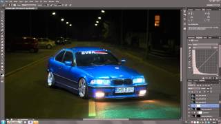 Car Photography  Time Lapse Editing  Strobe Light Painting [upl. by Enomis]