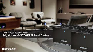 NETGEAR Nighthawk MK92 WiFi Speed Test [upl. by Hadias325]