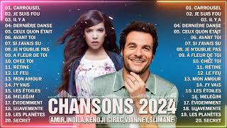 Chanson Francaise 2023 Nouveauté ⚡ Chansons Françaises Les Plus Écoutées 2024  AMIR amp INDILA [upl. by Aronael420]