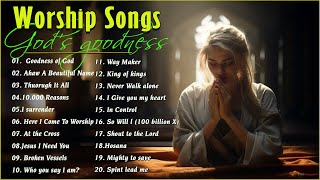 Top 100 Worship Songs 2023 Playlist LYRICS 🙏 Top Christian Songs 2023 🙏 Praise and Worship Songs [upl. by Idner674]