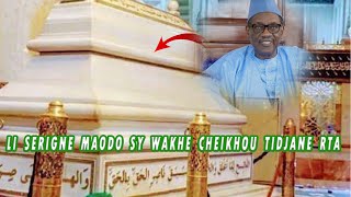 🔴LI SERIGNE MAODO SY WAKHE CHEIKHOU TIDJANE RTA [upl. by Anaynek]