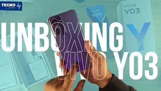 VIVO Y03 Unboxing y primera impresion [upl. by Ydniahs]