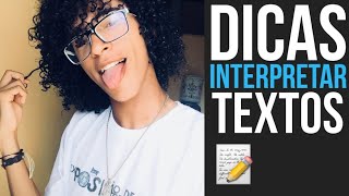 DICAS PARA INTERPRETAR E ENTENDER TEXTOS EM INGLÊS  Dicas de Inglês [upl. by Ahsikat301]