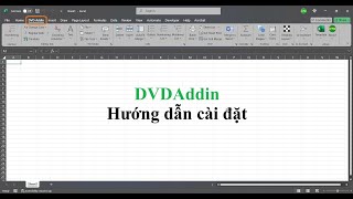 00 DVD AddinCài đặt tiện ích vào excel [upl. by Woolcott]