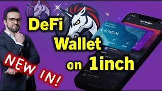 The New 1inch Wallet  DeFi Wallet on Steroids  Tutorial [upl. by Publia]