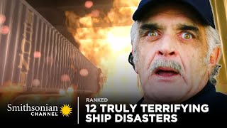 12 Terrifying Ship Disasters 🚢🔥 Smithsonian Channel [upl. by Accissej]