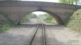 East Grinstead to Sheffield Park cab view  Hastings DEMU  7 May 2016  audio from back cab [upl. by Thierry]