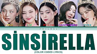 ITZY  Sinsirella AI Cover [upl. by Ahsoek154]