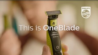 Philips OneBlade trim edge shave  Philips  QP2520 [upl. by Goldstein]