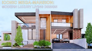 MEGAMANSION Touring ICONIC Modern Architecture Inspired by MODERN LUXURY LIVING DESIGN [upl. by Anazraf794]