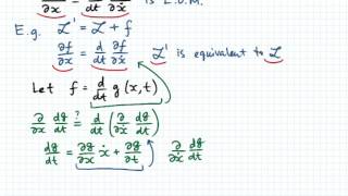 Nonuniqueness of Lagrangian [upl. by Ecnesse]