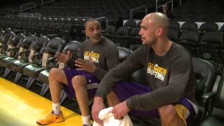 1on1 Robert Sacre [upl. by Kermit274]