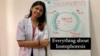 Iontophoresis  electrotherapy  physiotherapy  must watch [upl. by Fredia]