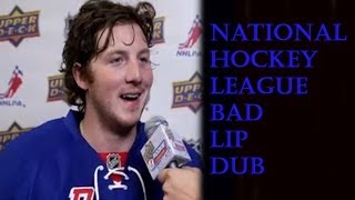 Bad Lip Dub  NHL Hockey Players [upl. by Neri]