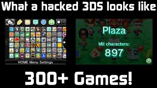 What a hacked 3DS from 2011 looks like  CFW 3DS Menu Tour [upl. by Giavani647]