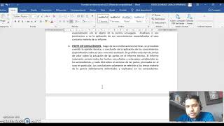 FORENSE FORMATO INFORME PERICIAL [upl. by Gosser]