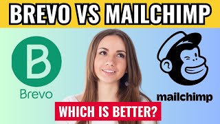 Brevo vs Mailchimp  Which is better email marketing software [upl. by Pepe78]