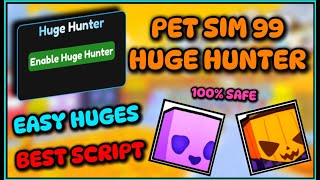 🎃 Pet Sim 99  Huge Hunter Script  Halloween Event  Giveaway 🎃 [upl. by Anawahs]