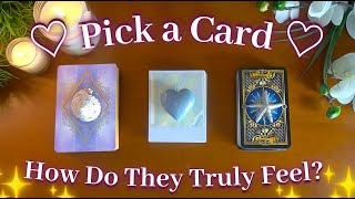 How They Currently Feel About You 💭💕 Detailed Pick a Card Tarot Reading ✨ [upl. by Nywde]