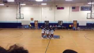 Githens Middle School Cheerleaders Halftime Performance 2414 [upl. by Benedicta]