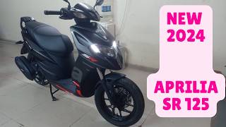 2024 New Aprilia SR 125  Robust Scooter In Segment E20 OBD2 Full Details Price caarnavtech [upl. by Hermy]