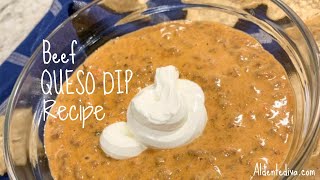 Beef Queso Dip Recipe [upl. by Rebecca680]