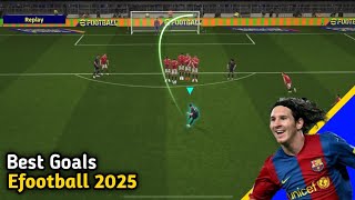 BEST GOALS OF THE MONTH  Efootball 2025 Mobile [upl. by Burney332]