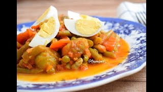 Menestra de Verduras [upl. by Adnovahs]