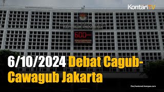 Debat Perdana Cagub dan Cawagub Jakarta 6 Oktober 2024  KONTAN News [upl. by Doscher314]