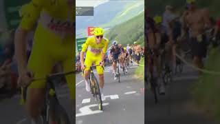 Pogacar takes flight 🚀 The Yellow Jersey attacks on the Puy Mary and drops his GC rivals 🤯 [upl. by Oak]