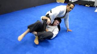 BJj Deep Half Guard Choke [upl. by Maison881]