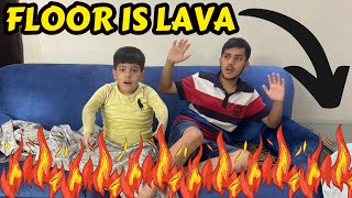 Floor is Lava Aj Ghar Me Hua Hangama [upl. by Vookles]