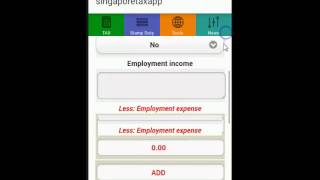 Singapore Tax Calculator With Financial Tools [upl. by Cj485]