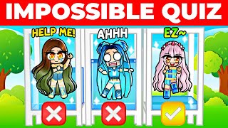 IMPOSSIBLE QUIZ IN ROBLOX [upl. by Ecirbaf886]