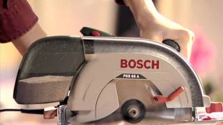 Bosch Sega circolare PKS 66 A [upl. by Ardnahs151]