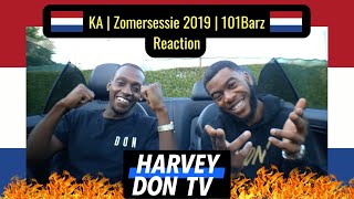 KA  Zomersessie 2019 Reaction  101Barz HarveyDonTV Raymanbeats [upl. by Urson]