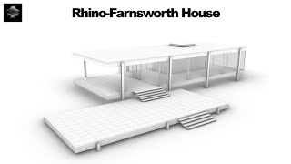 RhinoFarnsworth House by Ludwig Mies van der Rohe [upl. by Amocat]