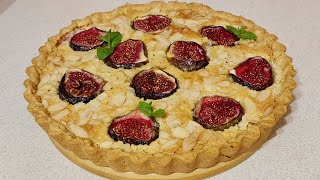 ТАРТ С ФРАНЖИПАНОМ И ИНЖИРОМ  TART WITH FRANJIPAN AND FIG [upl. by Arval]