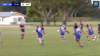 Burdekin Reserve grade BUR vs Western Lions WST at Burde [upl. by Abagail268]