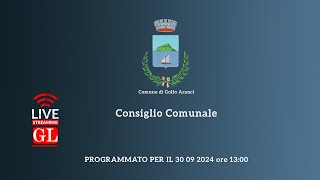 Consiglio Comunale del 30 09 2024 [upl. by Leimaj]