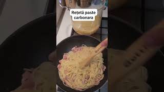 Rețetă paste carbonara [upl. by Trepur284]