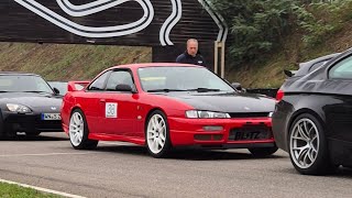 Nissan S14  Anneau du Rhin 18102024 [upl. by Kurt]