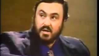 Luciano Pavarotti Discusses His Influences [upl. by Bayly]