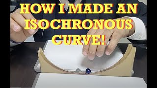 How to make an ISOCHRONOUS CURVE [upl. by Ydnor799]