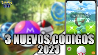 Como CONSEGUIR 3 NUEVOS CODIGOS LEGENDARIOS PARA DESBLOQUEAR A TRES LEGENDARIOS En Pokemon GO [upl. by Aisile]