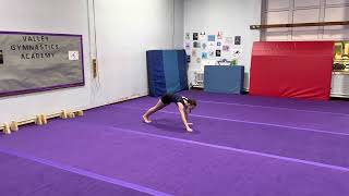 Year 34 and Year 56 Nonclub gymnasts floor routine 2022 [upl. by Galer856]