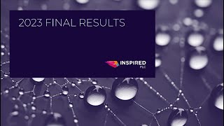 INSPIRED PLC  Full Year Results [upl. by Airla]