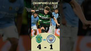 Sporting CP Vs Manchester City  Stats and Standingsshorts short efootball [upl. by Addis632]